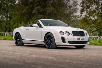 Lot 33 - 2011 Bentley GTC Supersports