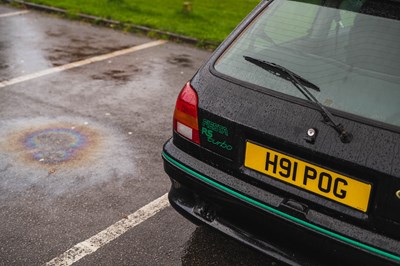 Lot 29 - 1991 Ford Fiesta RS Turbo