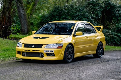 Lot 22 - 2001 Mitsubishi Lancer Evolution VII