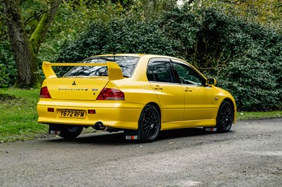 Lot 22 - 2001 Mitsubishi Lancer Evolution VII