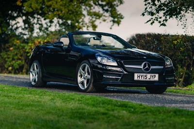 Lot 11 - 2015 Mercedes SLK200 AMG Sport