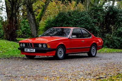 Lot 8 - 1979 BMW 633 CSi