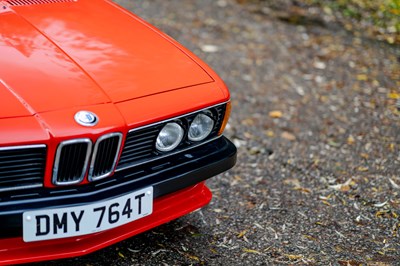 Lot 8 - 1979 BMW 633 CSi