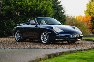 Lot 14 - 2003 Porsche 911 Carrera 2 Cabriolet