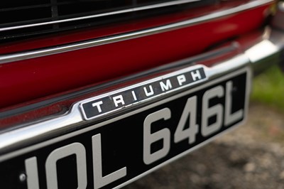Lot 71 - 1973 Triumph Stag