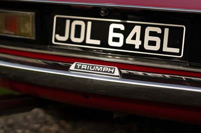 Lot 71 - 1973 Triumph Stag