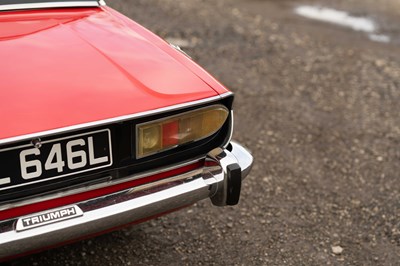 Lot 71 - 1973 Triumph Stag
