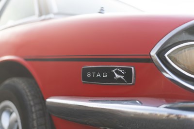 Lot 71 - 1973 Triumph Stag