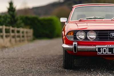 Lot 71 - 1973 Triumph Stag