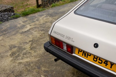 Lot 72 - 1982 Ford Capri 1.6L