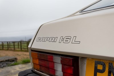 Lot 72 - 1982 Ford Capri 1.6L