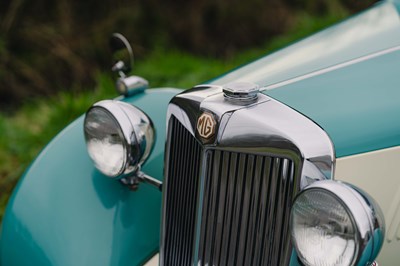 Lot 37 - 1950 MG Y Type Saloon