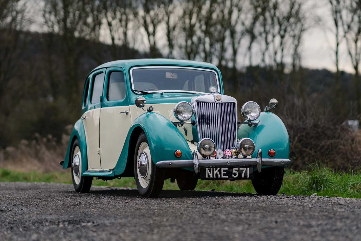Lot 37 - 1950 MG Y Type Saloon