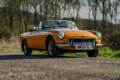 Lot 40 - 1972 MGB Roadster
