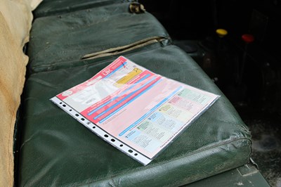 Lot 116 - 1957 Land Rover Series I 88" SWB