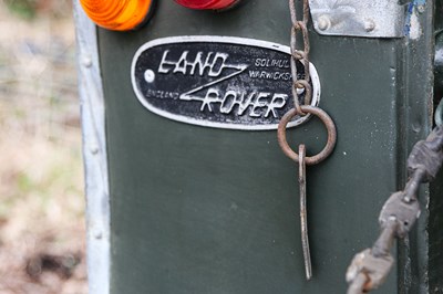 Lot 116 - 1957 Land Rover Series I 88" SWB