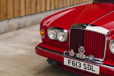 Lot 70 - 1989 Bentley Continental Convertible