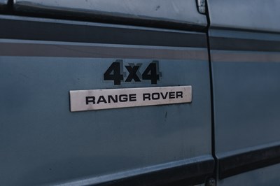 Lot 6 - 1981 Range Rover  'Two Door'