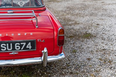 Lot 24 - 1962 Triumph TR4