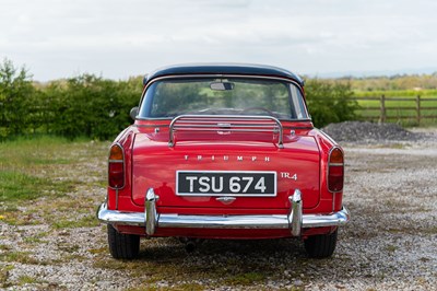 Lot 24 - 1962 Triumph TR4