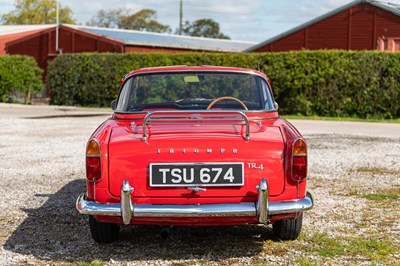 Lot 24 - 1962 Triumph TR4