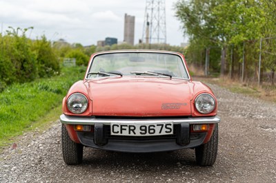 Lot 2 - 1977 Triumph Spitfire