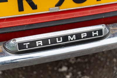 Lot 2 - 1977 Triumph Spitfire