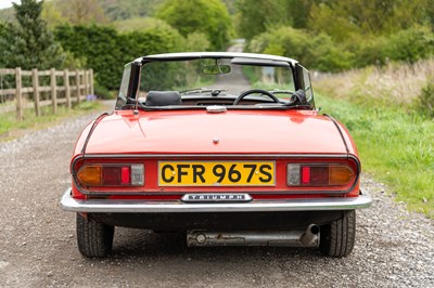 Lot 2 - 1977 Triumph Spitfire
