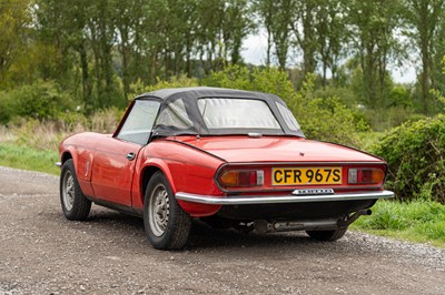 Lot 2 - 1977 Triumph Spitfire