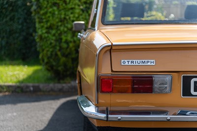Lot 12 - 1971 Triumph 1500