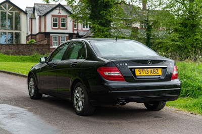Lot 10 - 2013 Mercedes C220