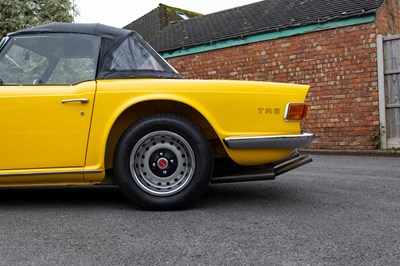 Lot 28 - 1973 Triumph TR6