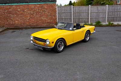 Lot 28 - 1973 Triumph TR6
