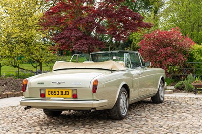 Lot 69 - 1985 Bentley Continental Convertible