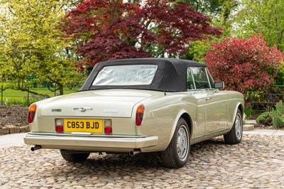 Lot 69 - 1985 Bentley Continental Convertible