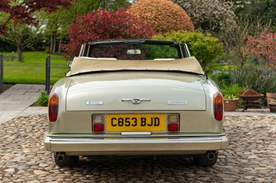 Lot 69 - 1985 Bentley Continental Convertible