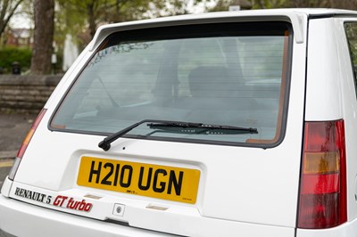 Lot 52 - 1990 Renault 5 GT Turbo