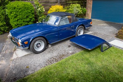 Lot 27 - 1972 Triumph TR6