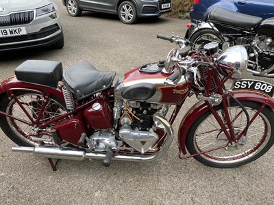 Lot 12 - 1939 Triumph Speed-Twin