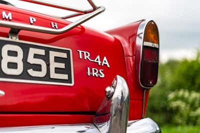 Lot 26 - 1967 Triumph TR4A IRS