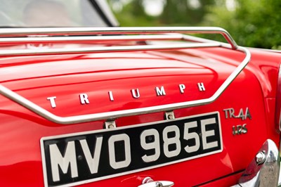 Lot 26 - 1967 Triumph TR4A IRS