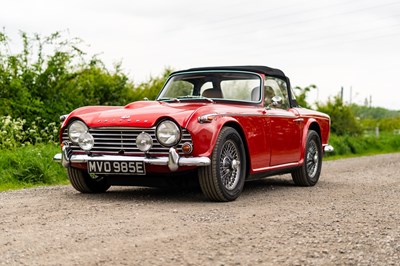 Lot 26 - 1967 Triumph TR4A IRS