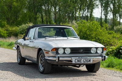 Lot 57 - 1974 Triumph Stag
