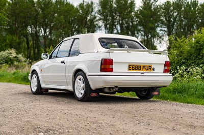 Lot 34 - 1988 Ford Escort XR3i Convertible