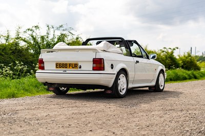 Lot 34 - 1988 Ford Escort XR3i Convertible