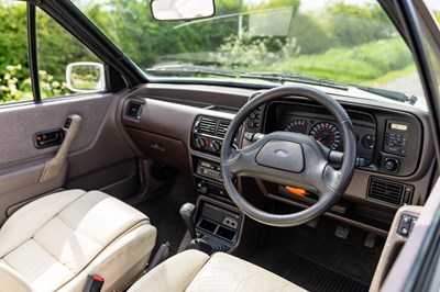 Lot 34 - 1988 Ford Escort XR3i Convertible