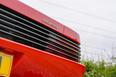Lot 75 - 1991 Ferrari Testarossa