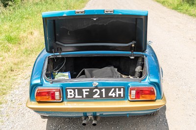 Lot 2 - 1969 Lotus Elan S4 Black Edition