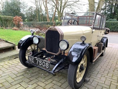 Lot 32 - 1926 Humber 9/20 Four-Seat Tourer