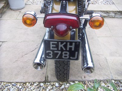 Lot 9 - 1970 Triumph Bonneville T120